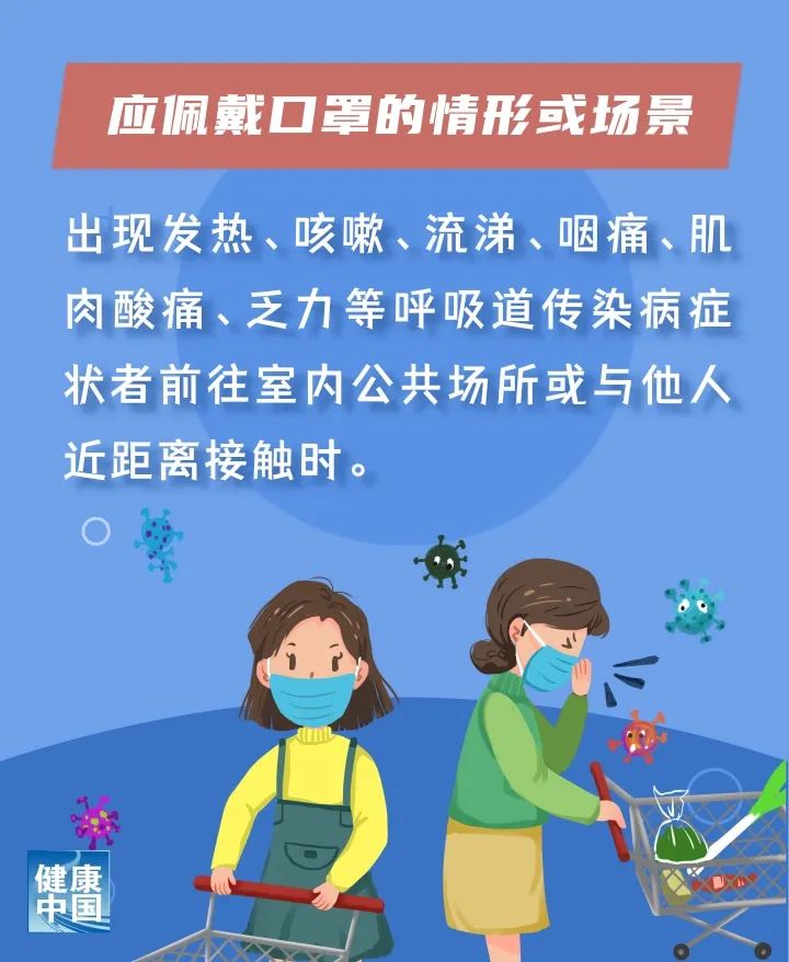 权威指导来啦！预防呼吸道疾病，哪些场合应佩戴口罩？